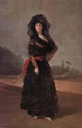 Francisco Goya Duchess of Alba oil painting reproduction